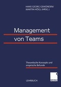 Cover: Management von Teams - Betriebswirtschaftlicher Verlag Gabler