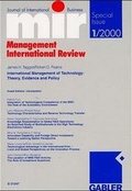 Cover: International Management of Technology: Theory, Evidence and Policy - Springer Gabler
