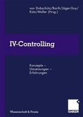 Cover: IV-Controlling - Springer Gabler