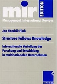 Enlarge image Cover: Structure Follows Knowledge - Springer Gabler