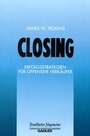 Cover: Closing - Springer Gabler