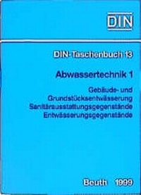 Enlarge image Cover: Abwassertechnik 1 - DIN Media