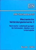Cover: Mechanische Verbindungselemente 3 - DIN Media