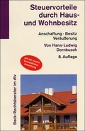 Cover: Steuervorteile durch Haus- und Wohnbesitz - dtv