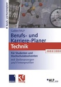 Cover: Gabler / MLP Berufs- und Karriere-Planer 2003/2004: Technik - Springer Gabler