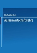 Cover: Aussenwirtschaftslehre - Betriebswirtschaftlicher Verlag Gabler