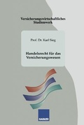 Cover: Rechtslehre des Versicherungswesens - Betriebswirtschaftlicher Verlag Gabler