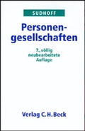 Cover: Personengesellschaften - C.H.BECK