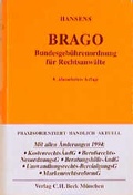 Cover: Bundesgeb&uuml;hrenordnung f&uuml;r Rechtsanw&auml;lte (BRAGO) - C.H.BECK