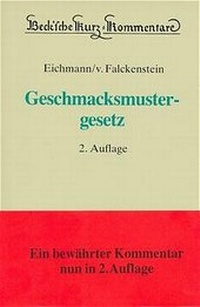 Enlarge image Cover: Geschmacksmustergesetz - C.H.BECK
