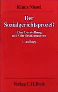 Cover: Der Sozialgerichtsprozess - C.H.BECK