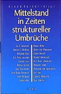 Cover: Mittelstand in Zeiten struktureller Umbr&uuml;che - C.H.BECK
