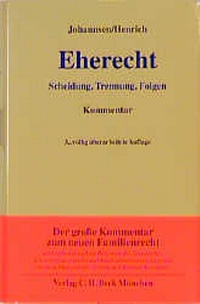 Enlarge image Cover: Eherecht - C.H.BECK