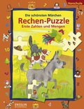 Cover: Die sch&ouml;nsten M&auml;rchen - Rechen-Puzzle Erste Zahlen und Mengen - Arena