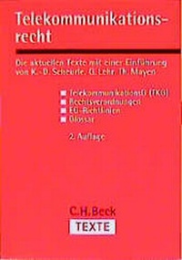Enlarge image Cover: Telekommunikationsrecht - C.H.BECK