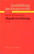 Cover: Ausbildung im Steuerrecht / Abgabenordnung - C.H.BECK