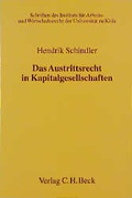 Cover: Das Austrittsrecht in Kapitalgesellschaften - C.H.BECK