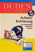 Cover: Aufsatz/Er&ouml;rterung - Duden