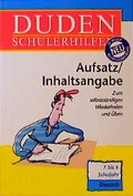 Cover: Aufsatz/Inhaltsangabe - Duden