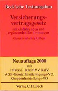 Cover: Versicherungsvertragsgesetz - C.H.BECK