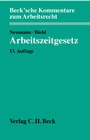 Cover: Arbeitszeitgesetz - C.H.BECK