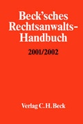 Cover: Beck'sches Rechtsanwalts-Handbuch 2001/2002 - C.H.BECK