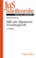 Cover: F&auml;lle zum Allgemeinen Verwaltungsrecht - C.H.BECK