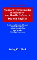 Cover: Standardvertragsmuster zum Handels- und Gesellschaftsrecht Deutsch-Englisch - C.H.BECK
