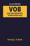 Cover: VOB und Schuldrechtsmodernisierung - C.H.BECK