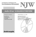 Cover: NJW-Audio-CD zur Schuldrechtsreform - C.H.BECK