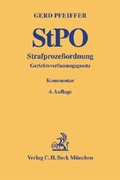 Cover: Strafprozessordnung und Gerichtsverfassungsgesetz - C.H.BECK