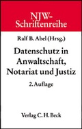 Cover: Datenschutz in Anwaltschaft, Notariat und Justiz - C.H.BECK