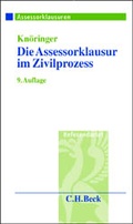 Cover: Die Assessorklausur im Zivilprozess - C.H.BECK