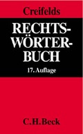 Cover: Rechtsw&ouml;rterbuch - C.H.BECK