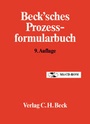 Cover: Beck'sches Prozessformularbuch - C.H.BECK