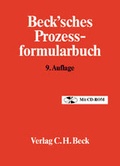 Cover: Beck'sches Prozessformularbuch - C.H.BECK