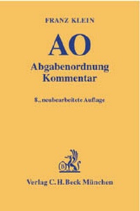 Bild vergrößern Bild: Abgabenordnung - C.H.BECK