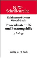 Cover: Prozesskostenhilfe und Beratungshilfe - C.H.BECK