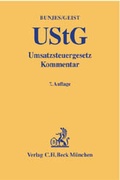 Cover: Umsatzsteuergesetz (UStG) - C.H.BECK