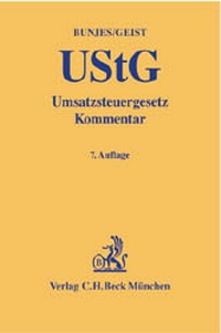 Enlarge image Cover: Umsatzsteuergesetz (UStG) - C.H.BECK