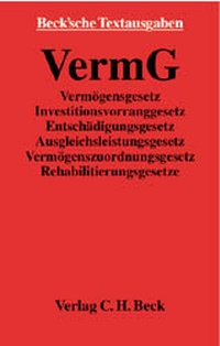 Enlarge image Cover: Vermögensgesetz - C.H.BECK