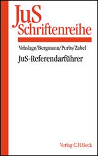 Enlarge image Cover: JuS-Referendarführer - C.H.BECK