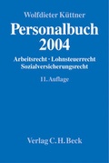 Cover: Personalbuch 2004 - C.H.BECK