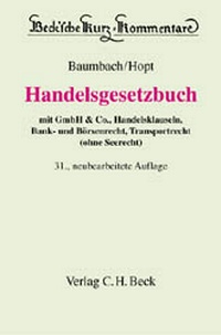 Bild vergrößern Bild: Handelsgesetzbuch - C.H.BECK
