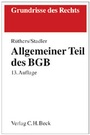 Bild: Allgemeiner Teil des BGB - C.H.BECK