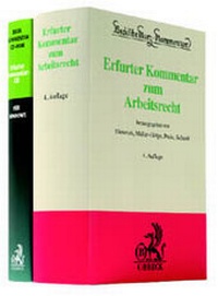 Bild vergrößern Bild: Erfurter Kommentar zum Arbeitsrecht - C.H.BECK