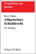 Cover: Allgemeines Schuldrecht - C.H.BECK