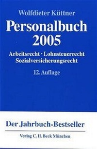 Enlarge image Cover: Personalbuch 2005 - C.H.BECK