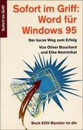 Cover: Sofort im Griff: Word f&uuml;r Windows 95 - dtv