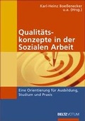 Cover: Qualit&auml;tskonzepte in der Sozialen Arbeit - Beltz Verlagsgruppe GmbH & Co. KG